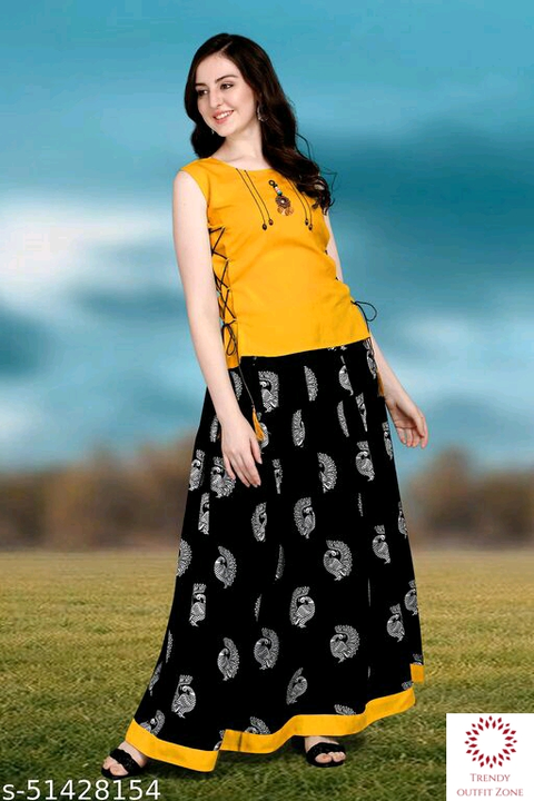 Traditional skirt and top for women uploaded by business on 5/20/2022