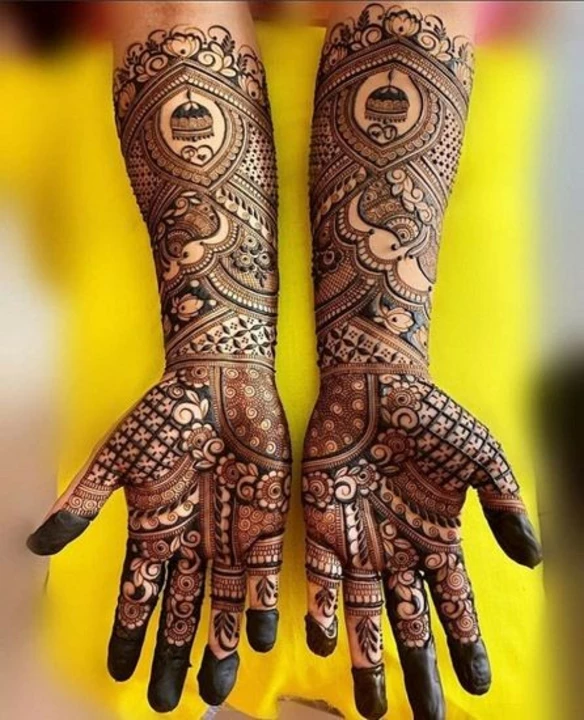 Bridal mehandi uploaded by business on 5/20/2022