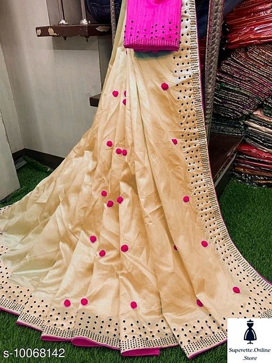 Aakarsha Petite Sarees

Saree Fabric: Silk
Blouse: Separate Blouse Piece
Blouse Fabric: Silk
 uploaded by business on 10/28/2020