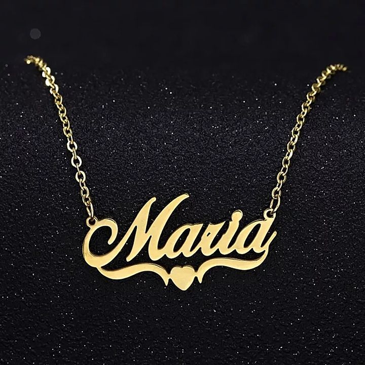Personalized Name Necklace. uploaded by business on 10/28/2020