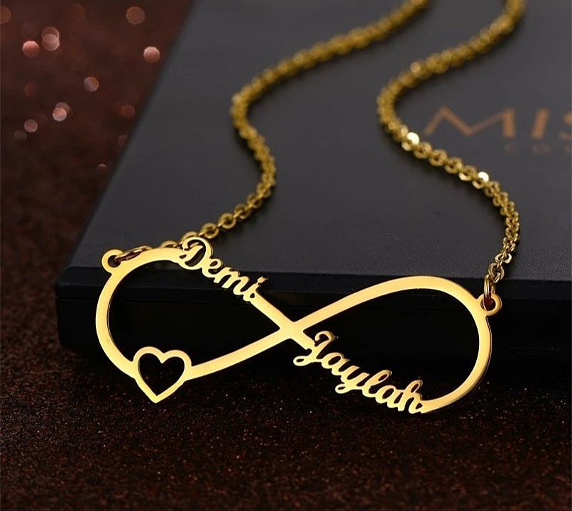 Personalized Love forever Name Necklace. uploaded by business on 10/28/2020