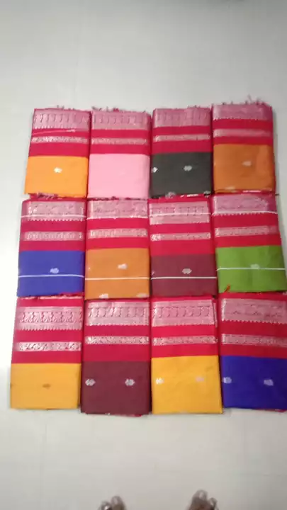 Kalyani cotton sarees  uploaded by RVV TEXTILE (Kalyani cotton sarees manufacturers) on 5/21/2022