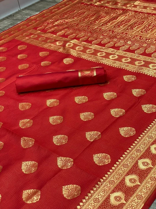 Handwooven pure banarsi saree uploaded by business on 5/21/2022