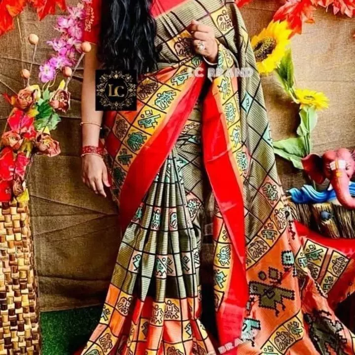 Post image *L.C Brand*
*Soft Shiffon*
Soft Shiffon Saree with Pochampalli Print.... Satin Border.... 
Rich Printed Pallu and Blouse.... 
*Price: 800 +Ship...*
*Best Price only at L.C Brand*

*Keep Shopping**Happy Selling**Ready to dispatch**Multiples Available*