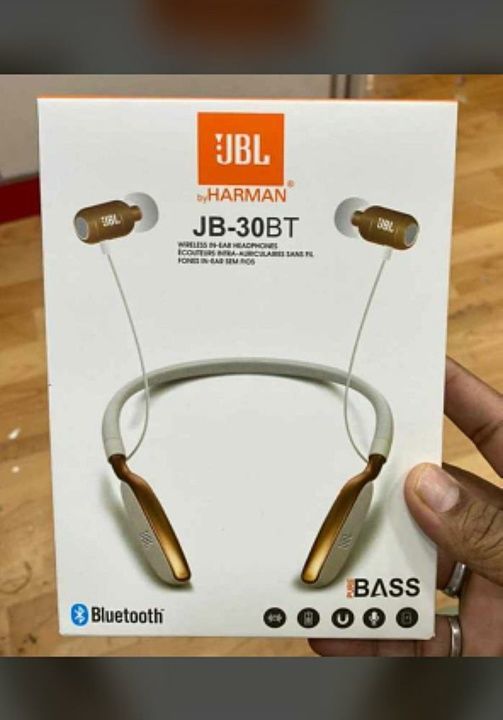 Jbl jb-30 bt wireless Bluetooth headset uploaded by Sparsh collection on 10/28/2020