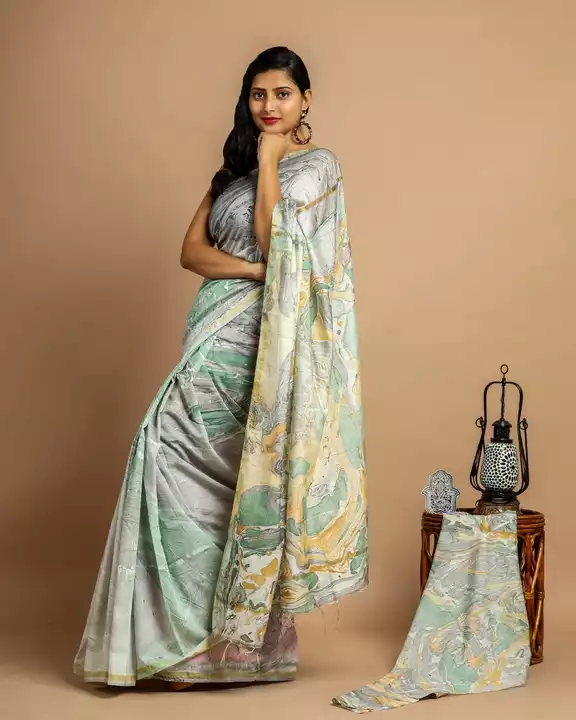 Chanderi saree uploaded by RB textile on 5/21/2022