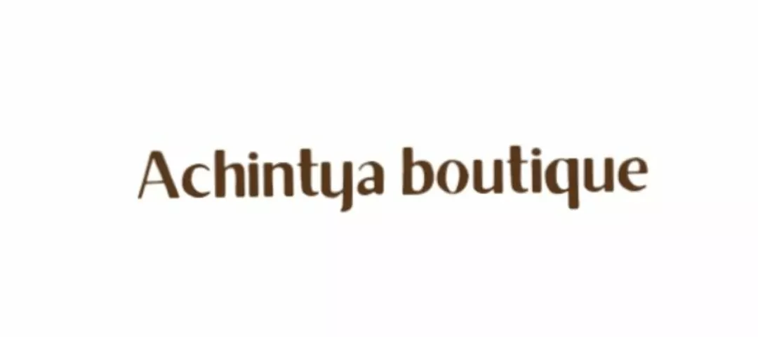 Visiting card store images of Achintya boutique