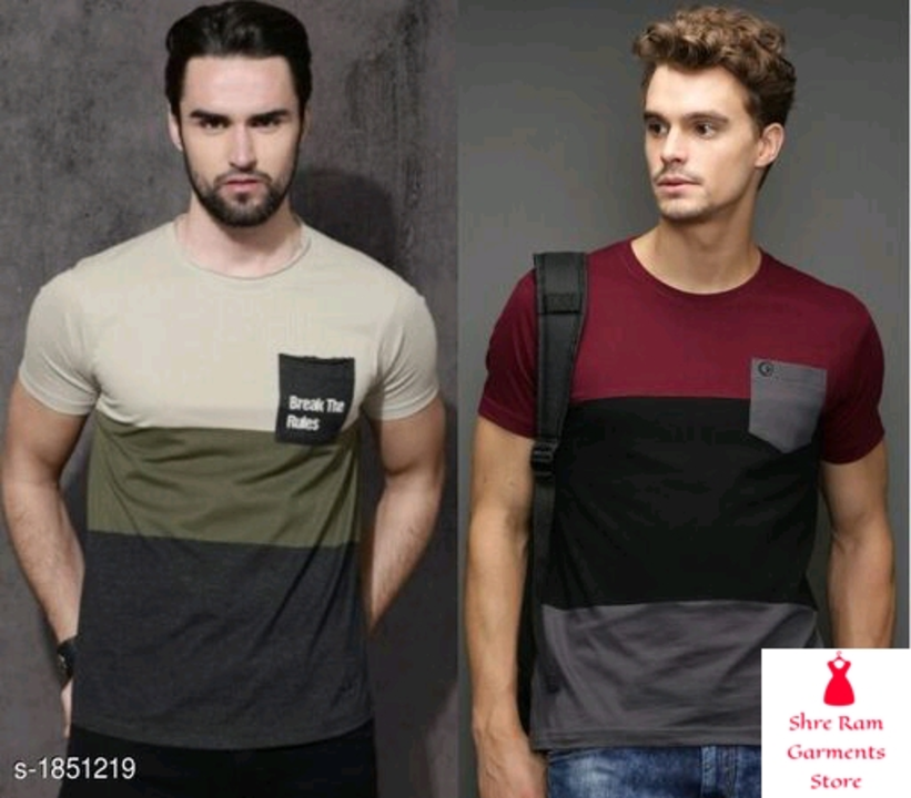 Name:*Pack of 2 Dapper Standard Mens Cotton T-Shirts Vol 1* uploaded by business on 5/21/2022