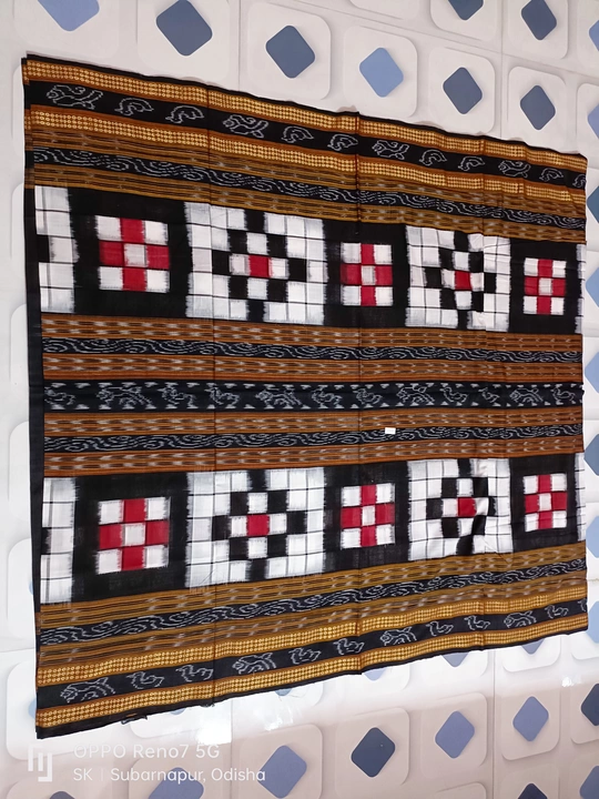 Sambalpuri cotton saree wholesale price available contact my WhatsApp number uploaded by SKM handloom weavers on 5/22/2022