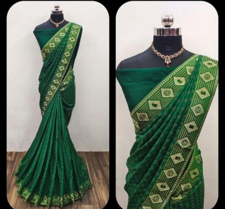 Vichitra Silk Saree uploaded by Fashion Factory on 5/22/2022