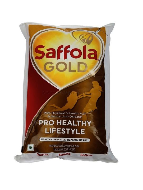 Saffola Gold 1ltr  uploaded by Jeevaka Enterprises on 5/22/2022