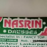 Business logo of Nasrin dresses..