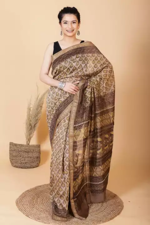 Ajrakh saree uploaded by business on 5/22/2022