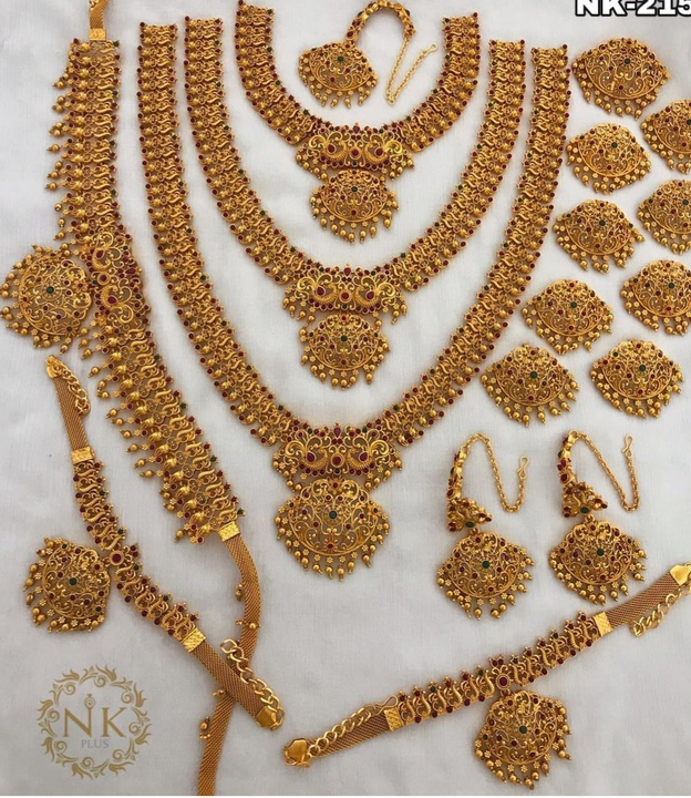 Bridal jewellery uploaded by Mahavir creation on 5/22/2022