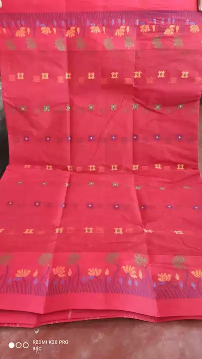 100% cotton tant Saree uploaded by business on 5/22/2022