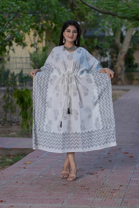 Long kaftan Dress  uploaded by Nirmala Enterprises  on 5/22/2022