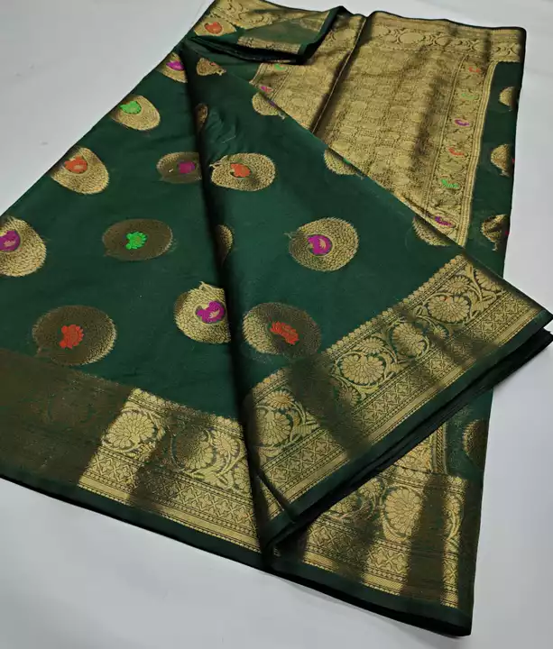 Post image Checkout my new collection 
Wedding collection sarees 
Dm to order