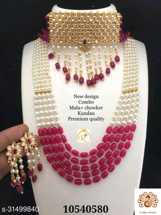 Colorful jewellery set uploaded by business on 5/22/2022