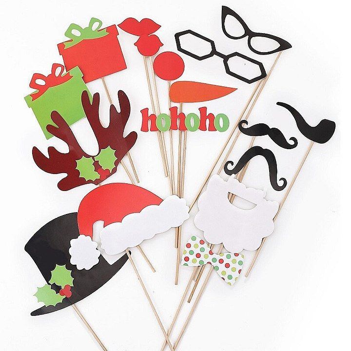 50Pcs Paper Christmas Party Photography Props Decorations Kids Toys (Random)

 uploaded by Wholestock on 10/28/2020
