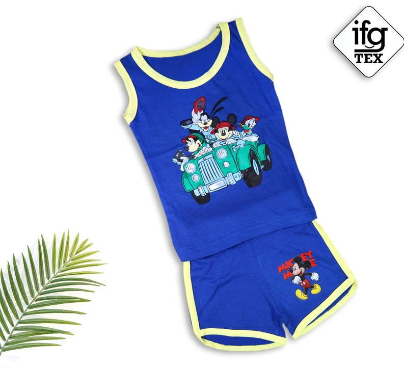 Product image of Baby's sleeve less summer sets, price: Rs. 135, ID: baby-s-sleeve-less-summer-sets-df49dbe0