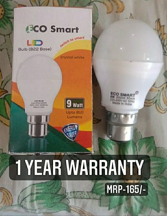 9 watt LED Bulb  uploaded by Aava enterprises on 10/28/2020
