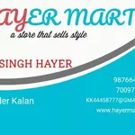 Business logo of Hayer mart