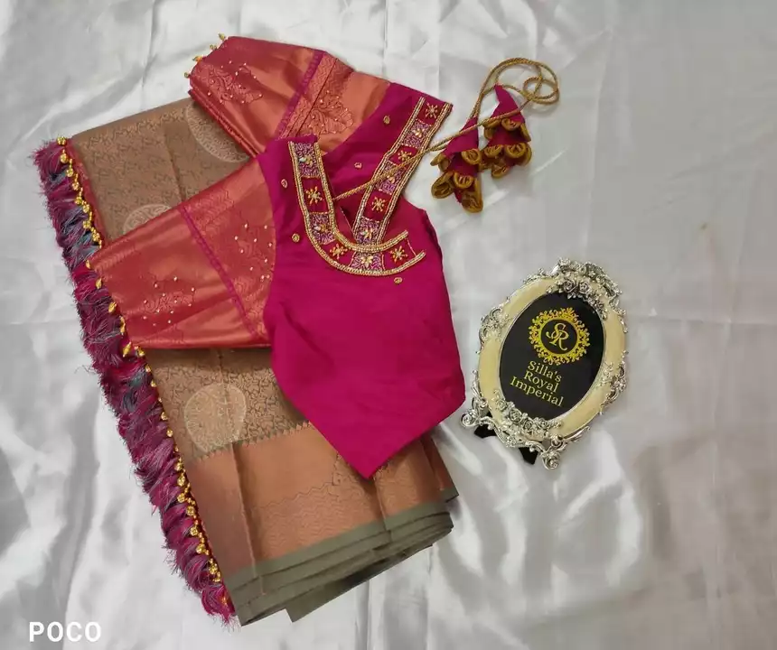 Post image Saree with blouse