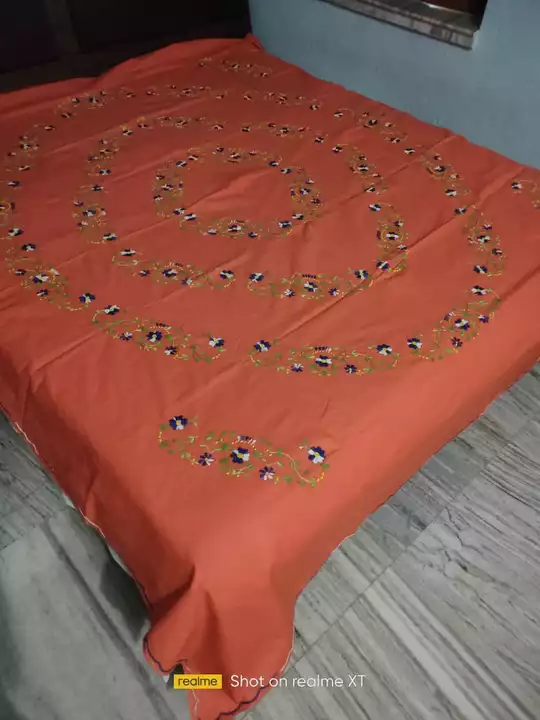 Hand Embroidery Bed Sheets.  uploaded by Deppannita's collection on 5/24/2022