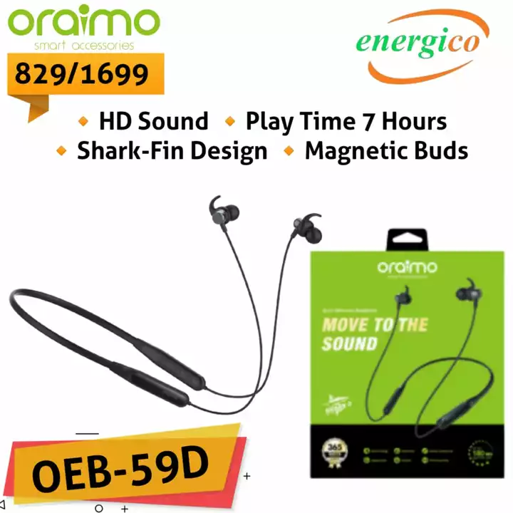 Oraimo 59d Neckband uploaded by business on 5/24/2022