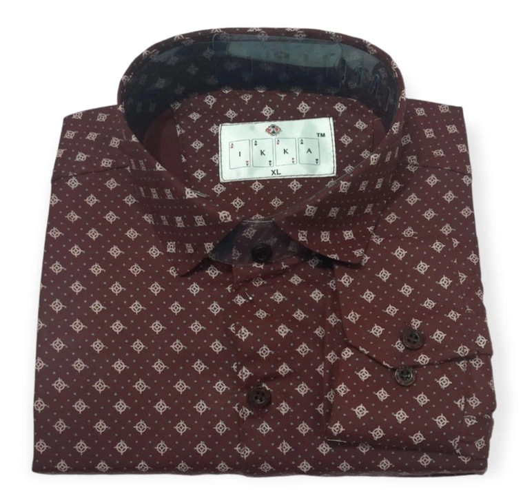 Men's Box Packing Printed Shirts uploaded by Kushal Jeans, Indore on 5/24/2022