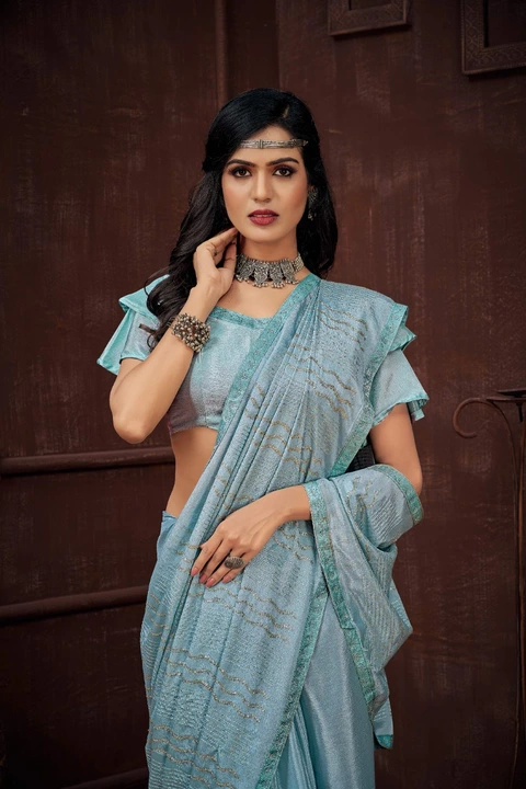 Party Wear Sarees  uploaded by Alpha And Omega Trendz on 5/24/2022