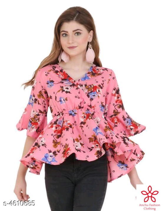 Women's Pink Solid Top  uploaded by business on 5/24/2022