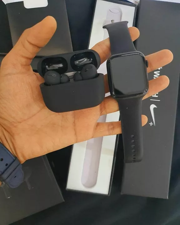 Asdy.j
*🖤BEST COMBO OFFER OF 2022 I WATCH SERIES 7 WITH BLACK AIRPOD PRO 🖤*

* AT LOWEST PRICE *

 uploaded by XENITH D UTH WORLD on 5/24/2022