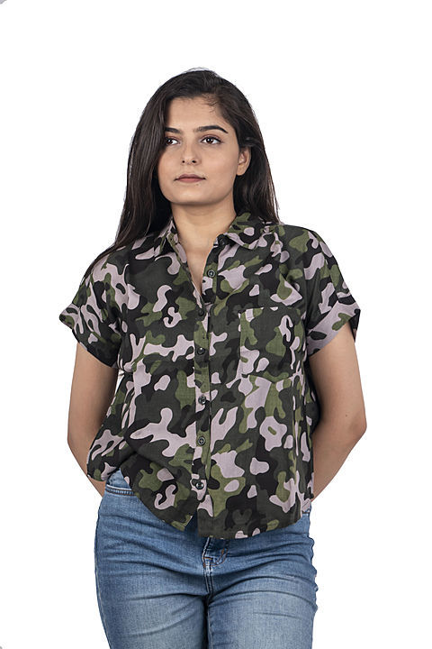 NEELO kurti fabric Royan Pirinted top and shirt uploaded by NEELO KURTI on 10/28/2020