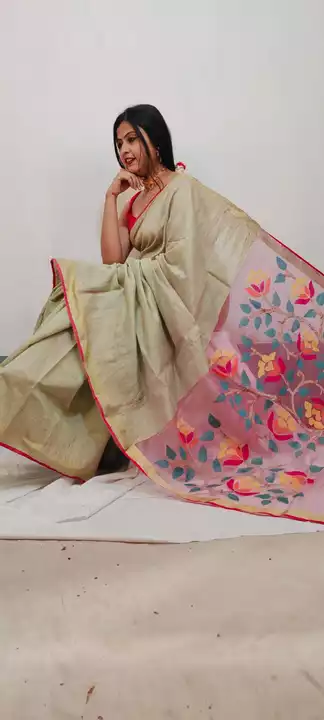 (100)%Matka masline uploaded by Fulia handloom saree manufacturer on 5/24/2022