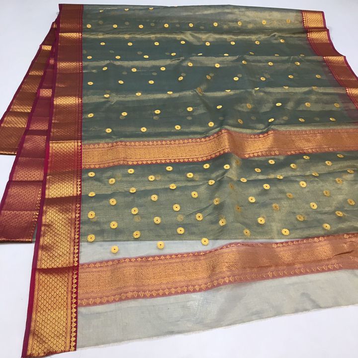 Chanderi saree uploaded by business on 5/24/2022