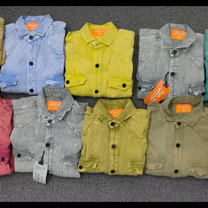 RFD DOUBLE POCKET SHIRTS  uploaded by RIDER FASHION on 5/25/2022