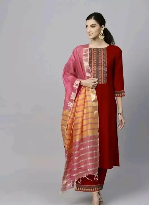 Kurti Pant With Dupatta uploaded by Smily.Collection on 5/26/2022
