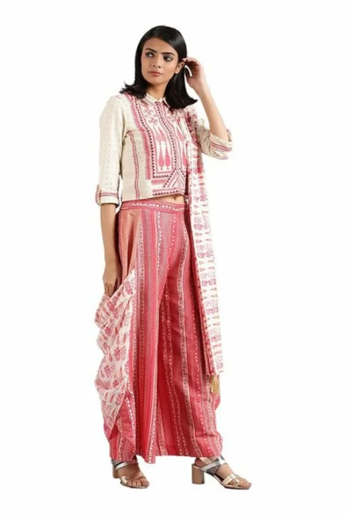 W For Woman's -Ecru & Pink Printed Gypsuit

 uploaded by business on 5/26/2022