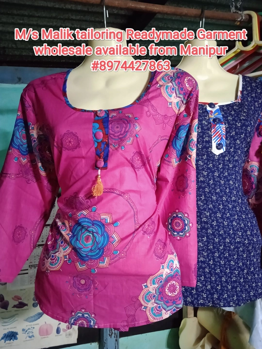 Ladies tops uploaded by M/S Malik Tailoring Readymade Garment on 5/26/2022