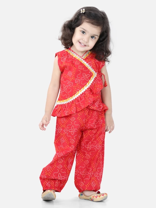 Cotton top with Harem for Girls uploaded by Bownbee fashion pvt. Ltd on 5/27/2022