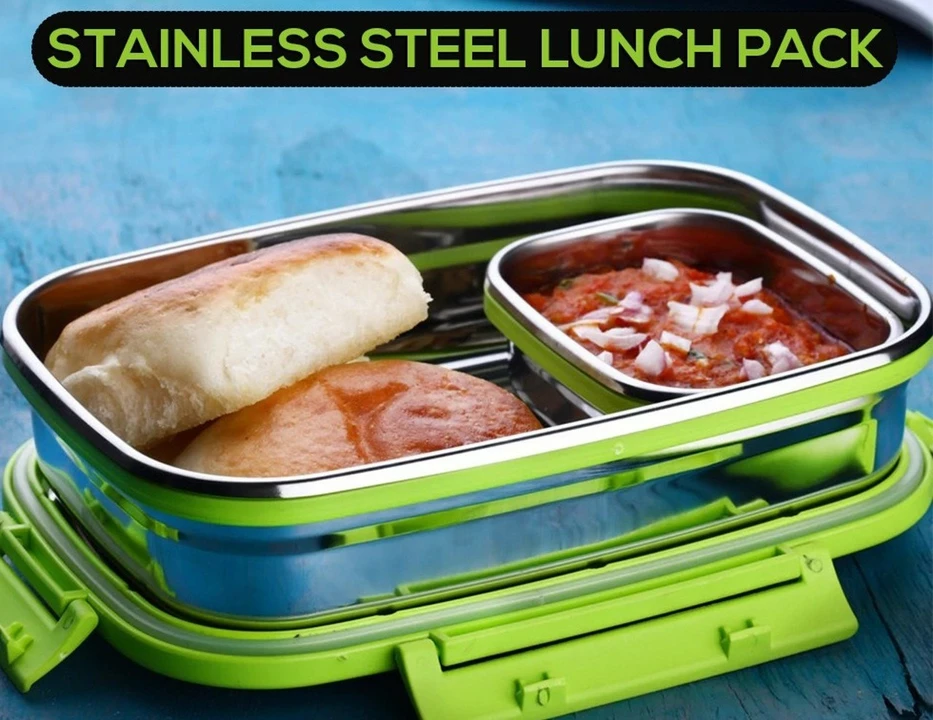Post image 8131 STAINLESS STEEL LUNCH PACK FOR OFFICE &amp; SCHOOL USESKU: 8131_ganesh_ss_lunch_box_set
Rs.510