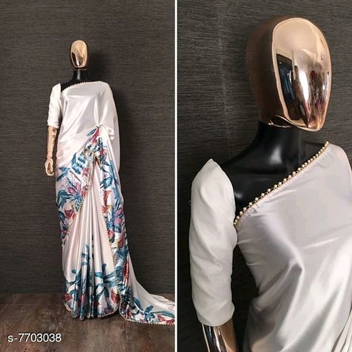 Beautiful silk saree uploaded by Fashionista shop on 10/29/2020