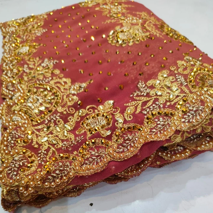 Product uploaded by Bridal heavy stone work saree on 5/27/2022