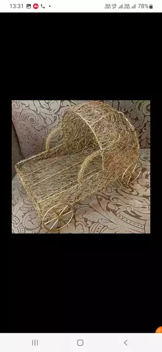 Hamber gift basket decor uploaded by Habibi handicrafts manufacturing on 5/28/2022