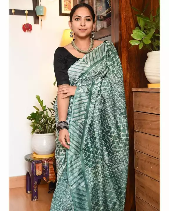 Munar Cotton saree uploaded by Bagru print sharma fab on 5/28/2022