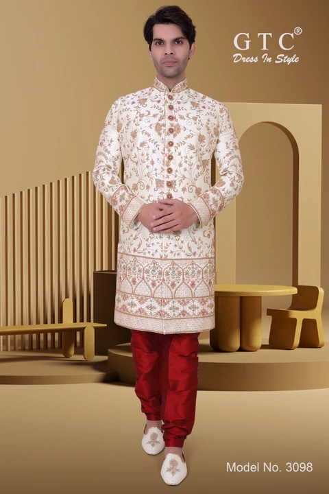 Regal GTC- Designer Sherwani uploaded by AMBE COLLECTIONS  on 5/28/2022