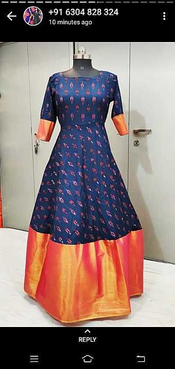 Long length frocks  uploaded by Chaitra collections on 10/29/2020