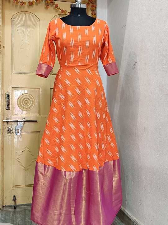Long length frocks  uploaded by Chaitra collections on 10/29/2020