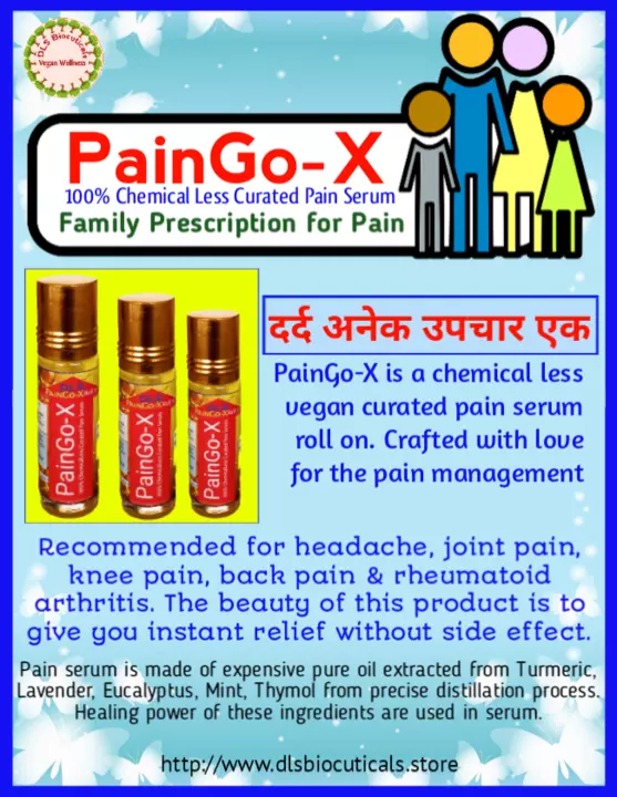 PainGo-X: 100% Chemical Less Curated Pain Serum uploaded by business on 5/28/2022